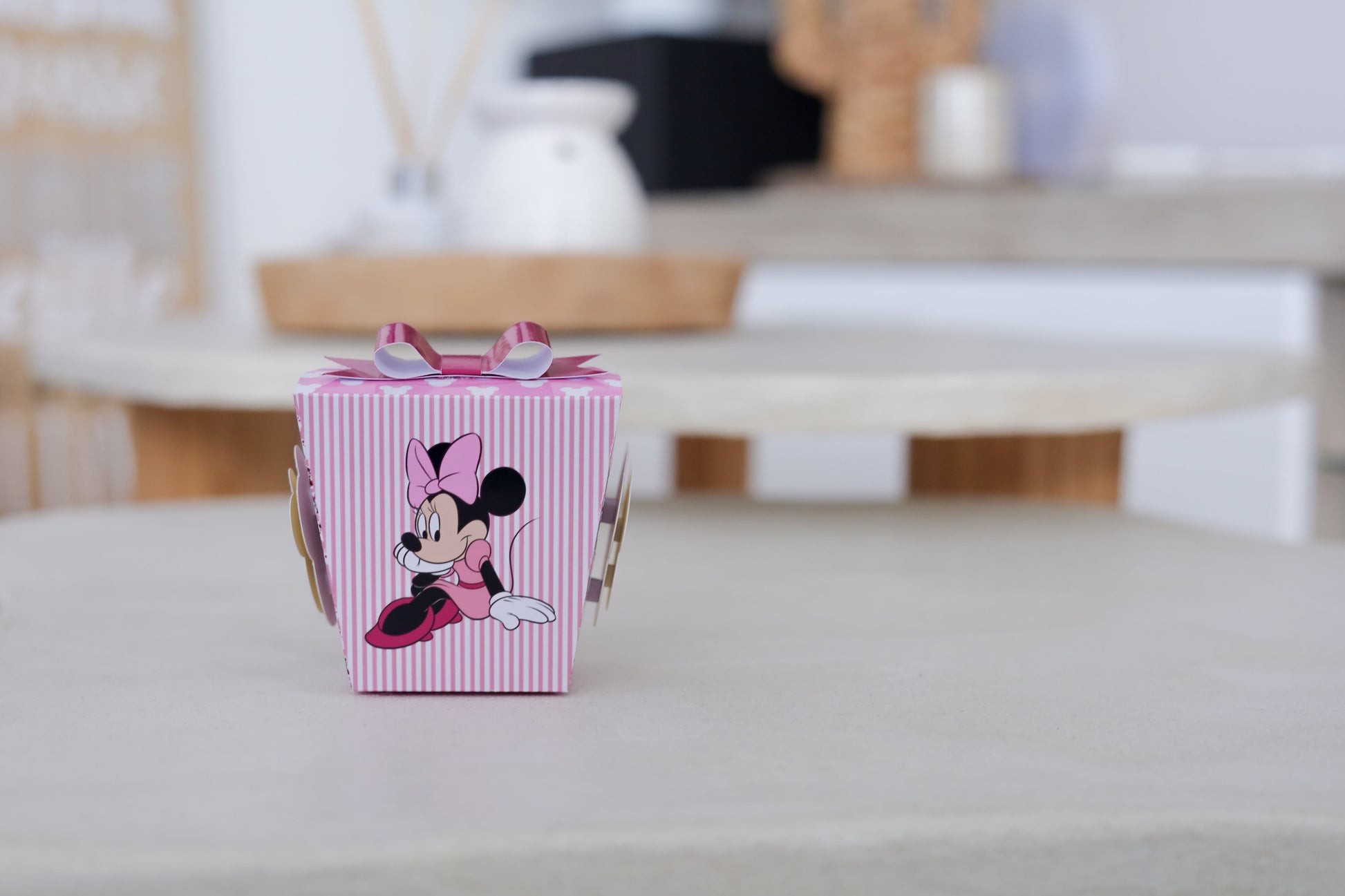 Mini boîte sushi personnalisée Minnie Melimeliparty